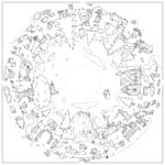 Recharge de 20 feuilles géantes – Coloriages enfants Fun Activities