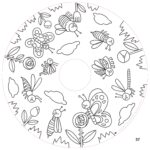 Recharge de 20 feuilles géantes – Coloriages enfants Little Friends