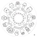 Recharge XXL – Little Friends (20 feuilles à colorier grand format)