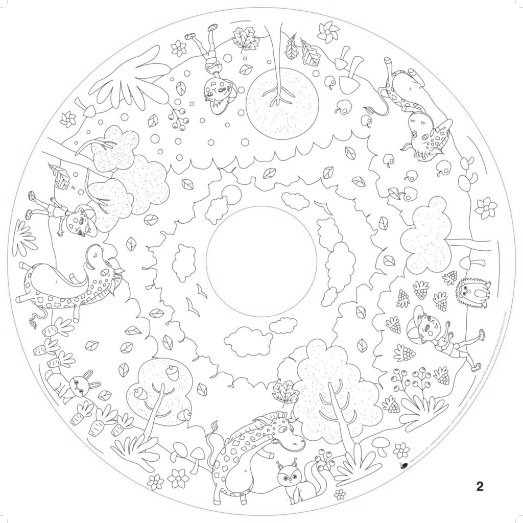 Recharge de 20 feuilles géantes – Coloriages enfants Adventure Mates