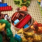 Play & Build MAXI – Plateau compatible DUPLO®* pour enfants de 2 à 5 ans