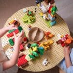 Play & Build MAXI – Plateau compatible DUPLO®* pour enfants de 2 à 5 ans
