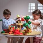 Play & Build MAXI – Plateau compatible DUPLO®* pour enfants de 2 à 5 ans