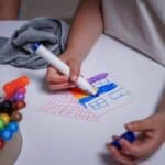 Drawin’board XXL – Plateau réversible Ø 90 cm pour enfants