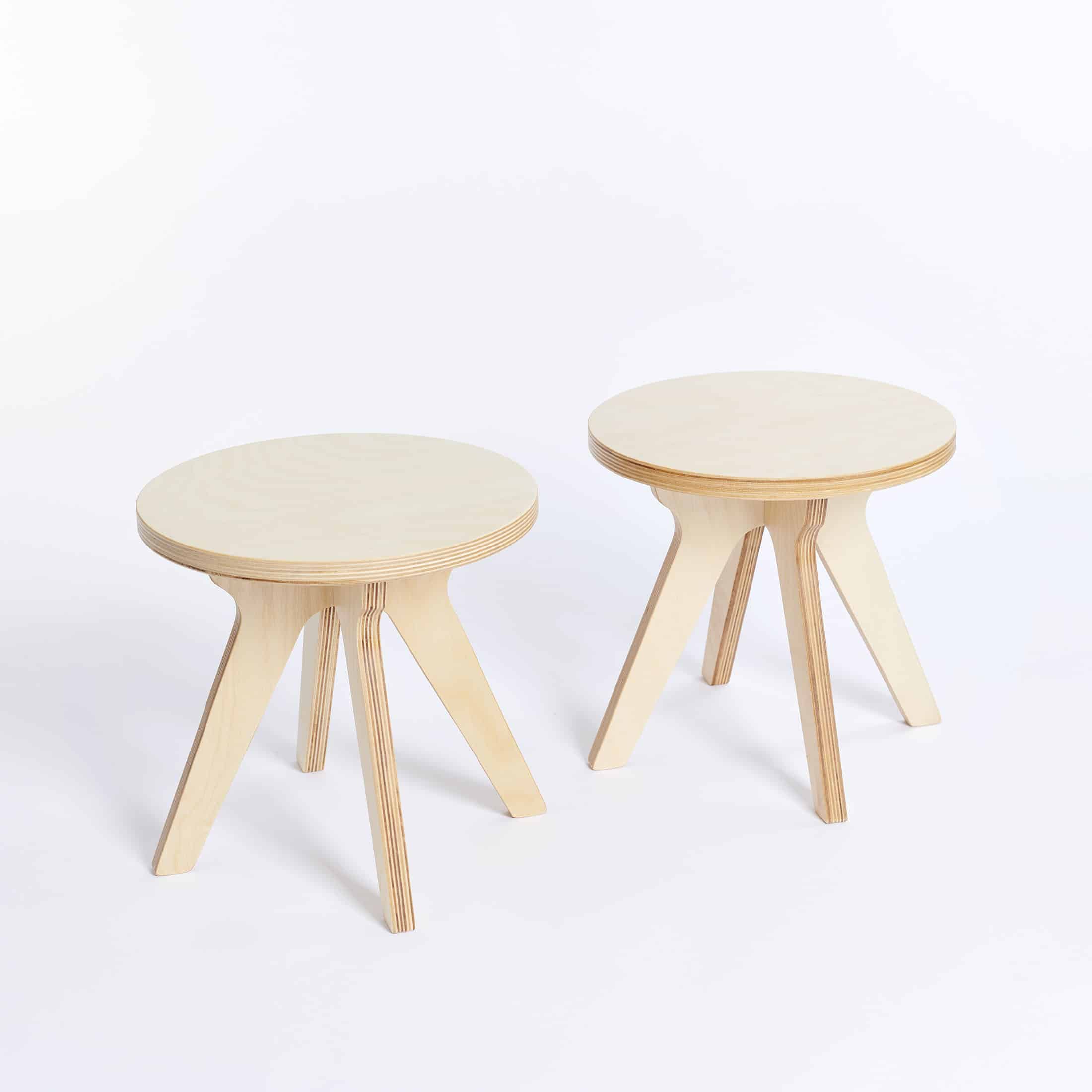 Ensemble de tabourets pour la Drawin'table