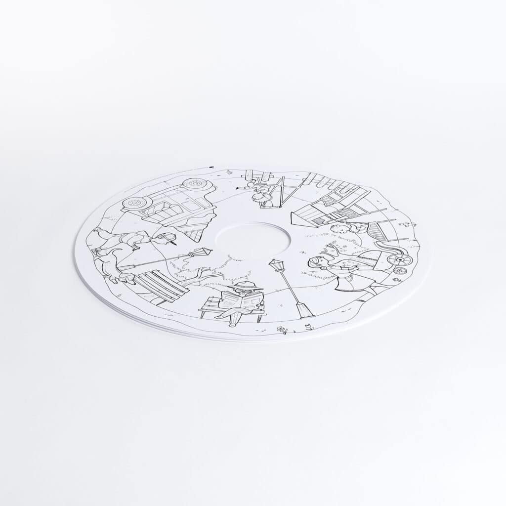 Recharge de 20 feuilles géantes – Coloriages enfants Fun Activities