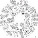 Recharge de 20 feuilles géantes – Coloriages enfants Drawin’kids® x OMY®