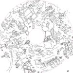 Recharge de 20 feuilles géantes – Coloriages enfants Drawin’kids® x OMY®