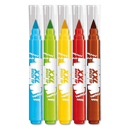 Lot de 5 feutres XXL Color’Peps Brush Tip – MAPED
