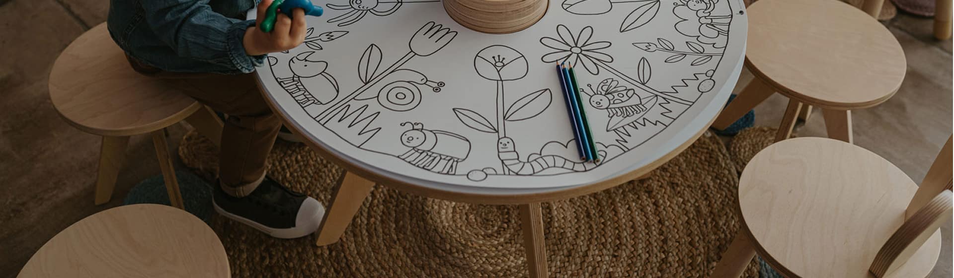tabouret drawinkids