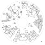 Nachfüllpackung für Kindermalbücher, 10 Blatt – OMY® Objekte &amp; Fantasie (ab 4 Jahren)