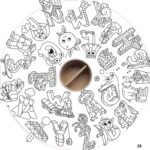 Nachfüllpackung für Kindermalbücher, 10 Blatt – OMY® Objekte &amp; Fantasie (ab 4 Jahren)