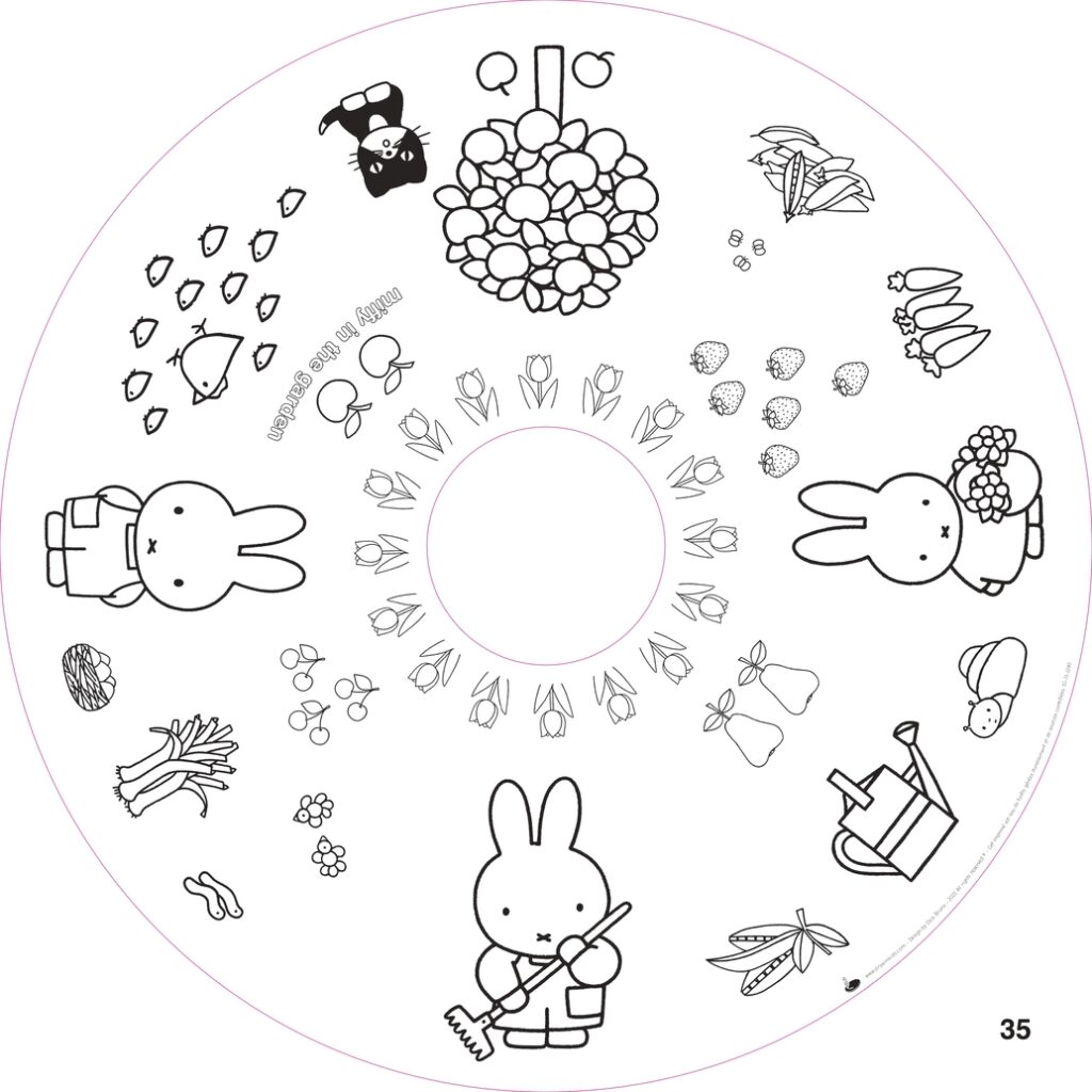 🎁 Free XXL Miffy® refill – 5 coloring pages + 5 blank sheets
