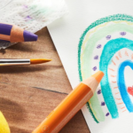 Set mit 6 STABILO Woody ARTY 3-in-1-Bleistiften + passendem Anspitzer