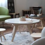 Drawin'table® XXL Set + 4 Hocker – Kinderzeichentisch