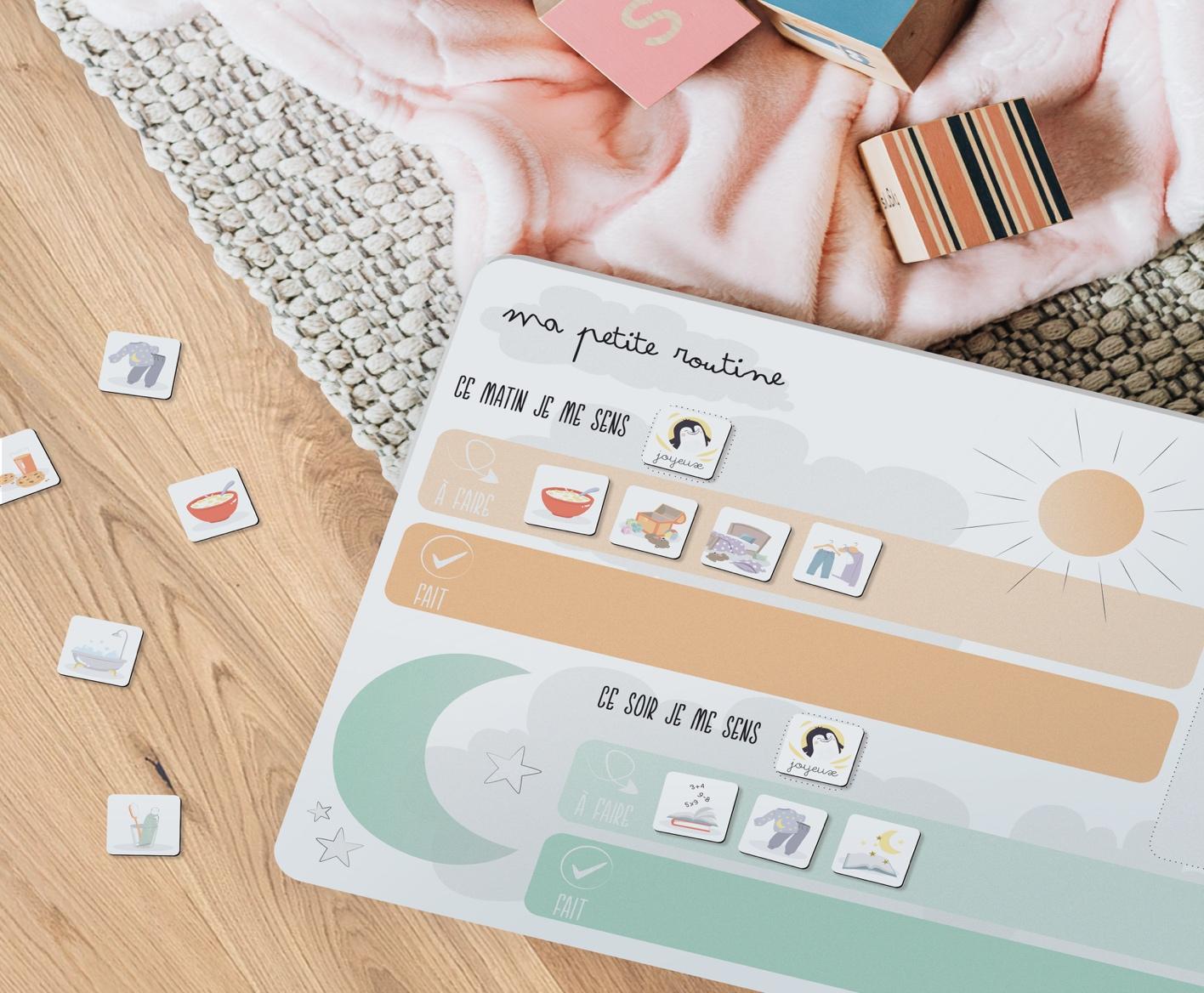 Children's visual routines: soothing emotions and daily life