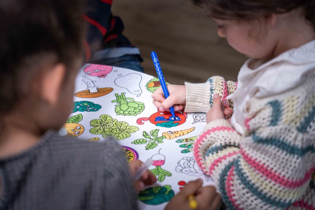 XXL Children's Coloring Refill 10 Sheets – OMY® – Objects &amp; Imagination (Ages 4+)