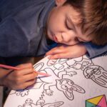 Malset für Kinder, 10 Blatt – Kleine Kaninchen (ab 2 Jahren)