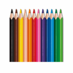 Set mit 12 Mini-Farbstiften der Farbe Color'Peps Strong – MAPED