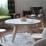 Zeichenbrett XXL – Wendbares Brett Ø 90 cm für Kinder