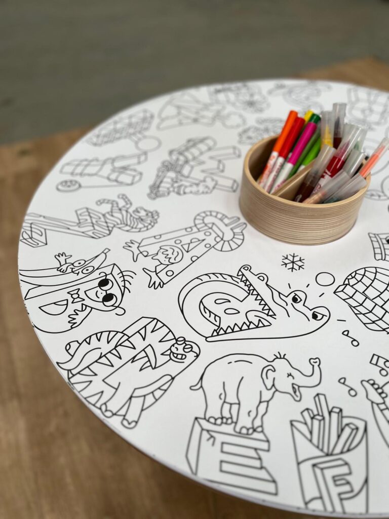 Nachfüllpackung für Kindermalbücher, 10 Blatt – OMY® Objekte &amp; Fantasie (ab 4 Jahren)