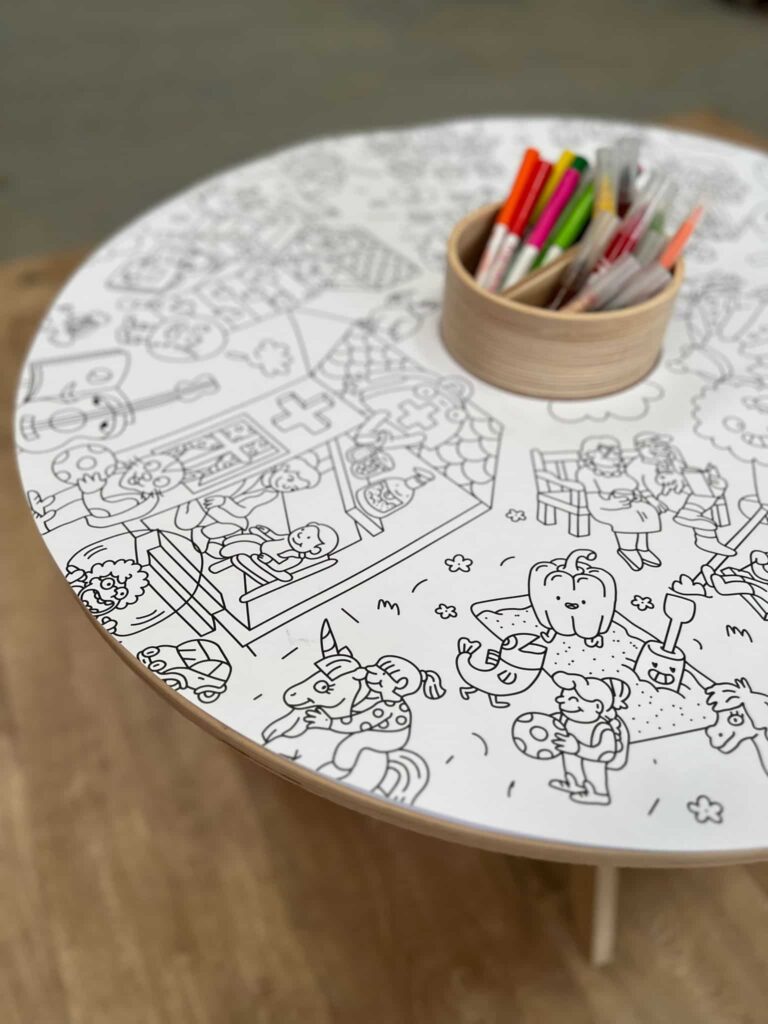 Nachfüllpackung für Kindermalbücher, 10 Blatt – OMY® Objekte &amp; Fantasie (ab 4 Jahren)