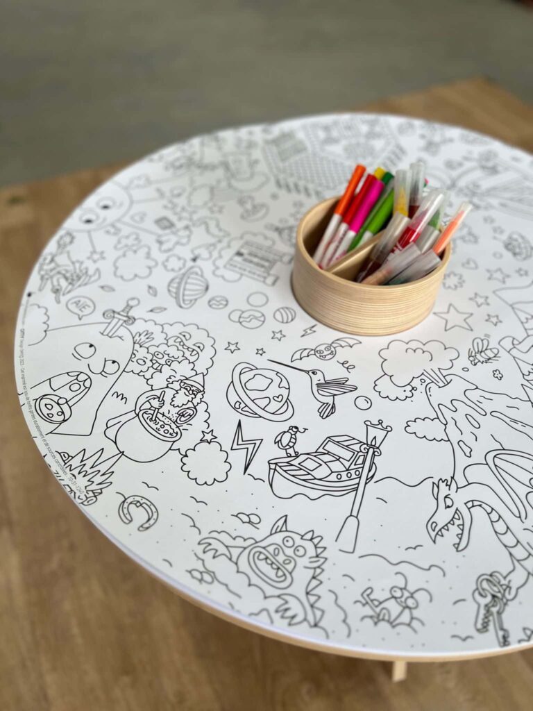 Nachfüllpackung für Kindermalbücher, 10 Blatt – OMY® Objekte &amp; Fantasie (ab 4 Jahren)