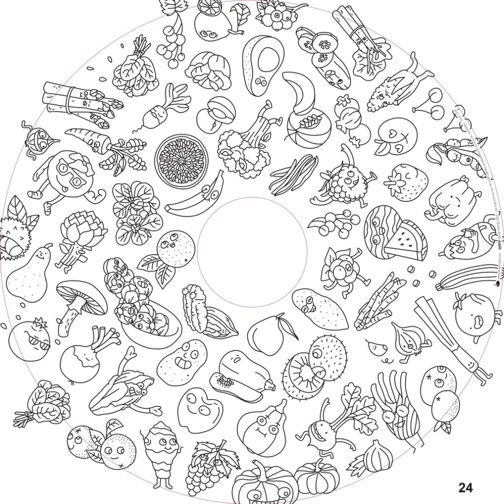 XXL Children's Coloring Refill 10 Sheets – OMY® – Objects &amp; Imagination (Ages 4+)