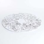 XXL Malbuch-Nachfüllpackung für Kinder, 10 Blatt – OMY® – Geschichten &amp; Abenteuer (ab 4 Jahren)