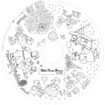 Recharge coloriage enfant 10 feuilles – Petit Ours Brun (dès 2 ans)