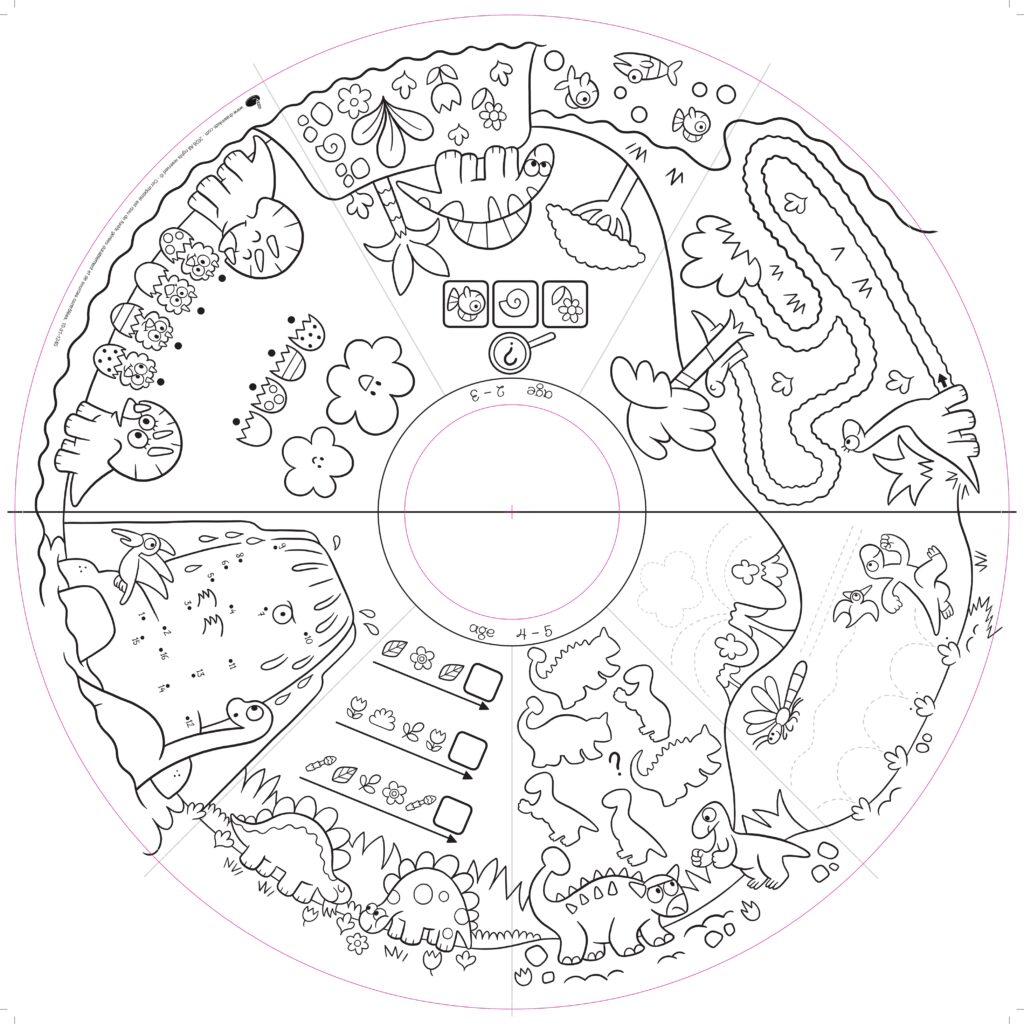 Games &amp; Discoveries Refill – 10 activity sheets for siblings (ages 2-6)