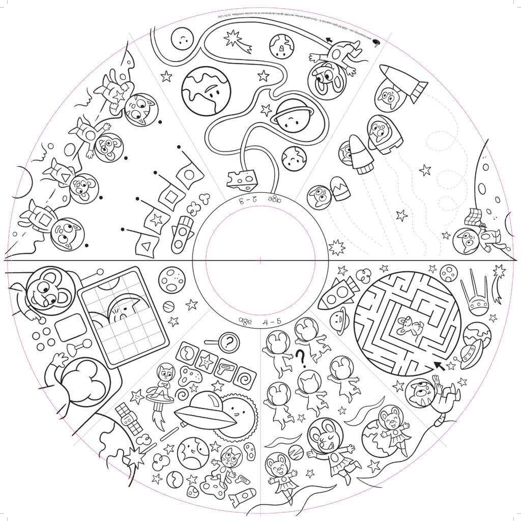 Games &amp; Discoveries Refill – 10 activity sheets for siblings (ages 2-6)