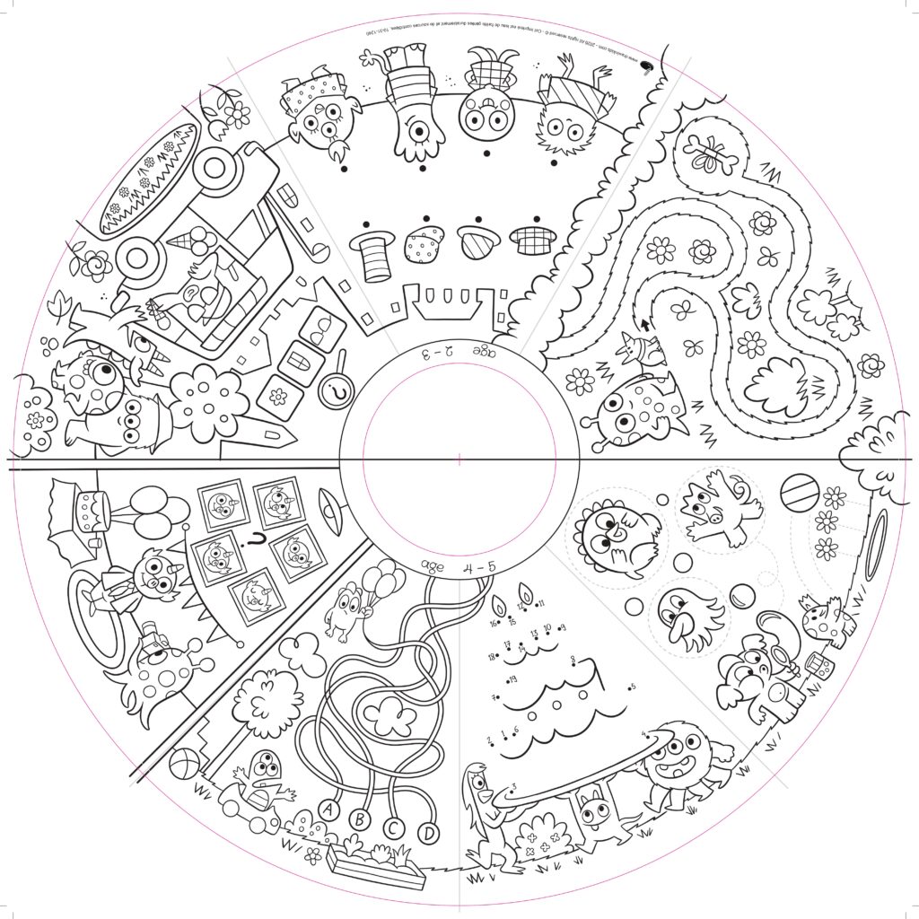 Games &amp; Discoveries Refill – 10 activity sheets for siblings (ages 2-6)