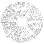 Games &amp; Discoveries Refill – 10 activity sheets for siblings (ages 2-6)