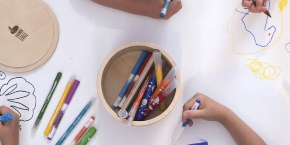 3 table enfant garderie velleda