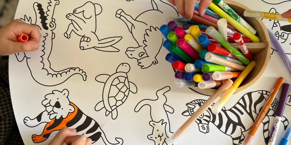 Recharge XXL (8) * NEW ! * Recharge pour Drawin'table XXL - Drawin'kids x OMY